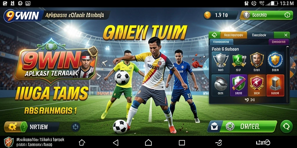 Tampilan seru gameplay taruhan olahraga dalam aplikasi 9WIN.