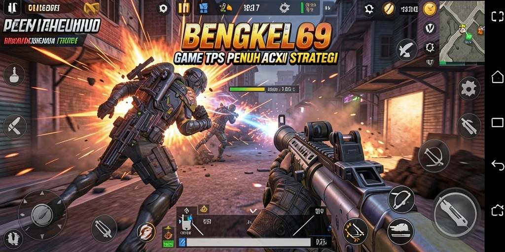 Tampilan gameplay BENGKEL69 yang seru dan mendebarkan.