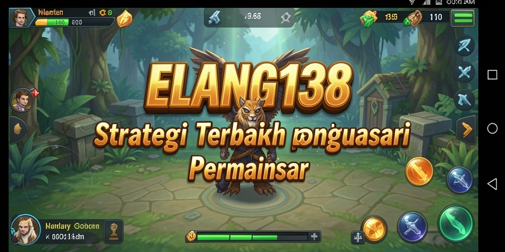 Tampilan menarik dari gameplay taktis ELANG138 yang mendebarkan.