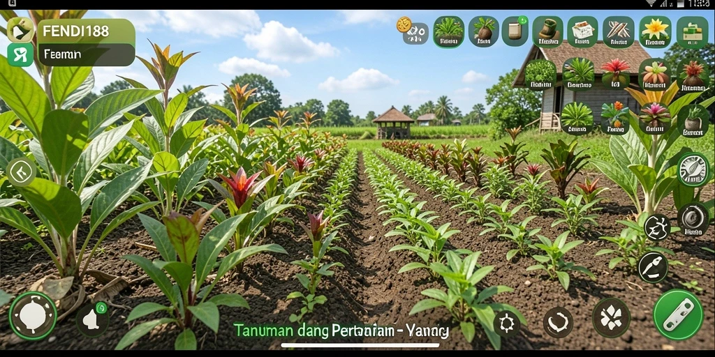 Screenshot utama FENDI188 menampilkan karakteristik gameplay Farming yang seru.