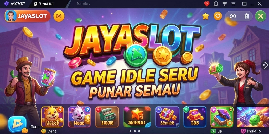 Gameplay menyeronokkan dengan berbagai slot dan elemen Idle.