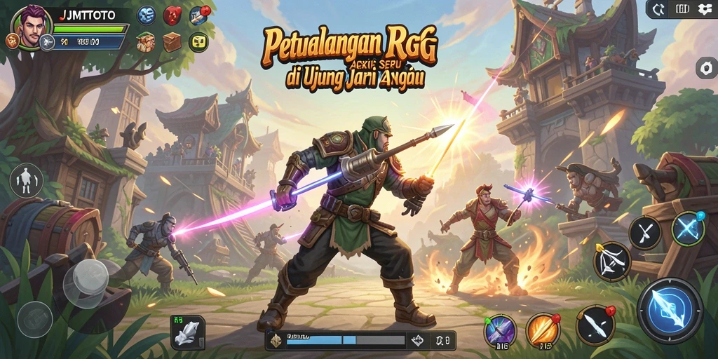 Gameplay seru dari JMTOTO yang menampilkan aksi mendebarkan di dunia fantasi.