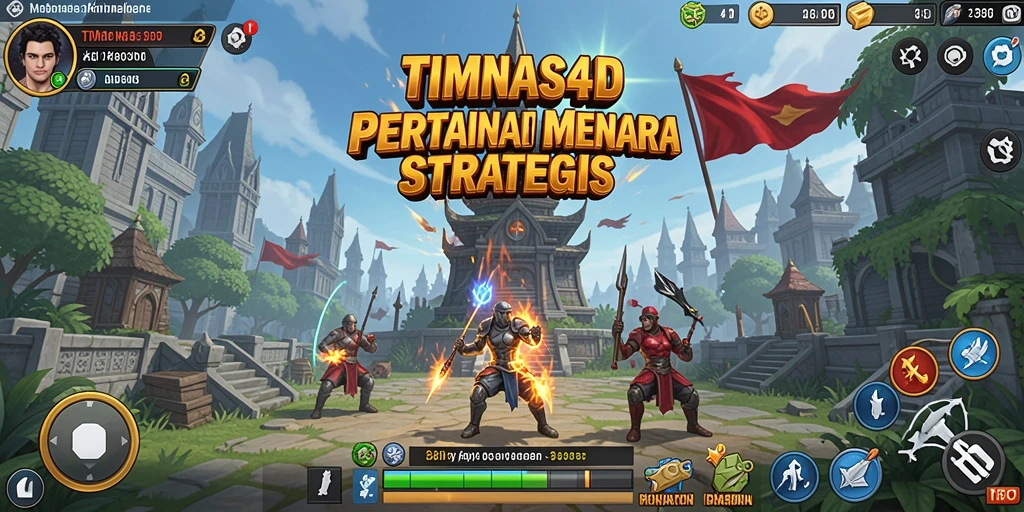 Gameplay menarik di TIMNAS4D dengan menara strategi yang kuat.