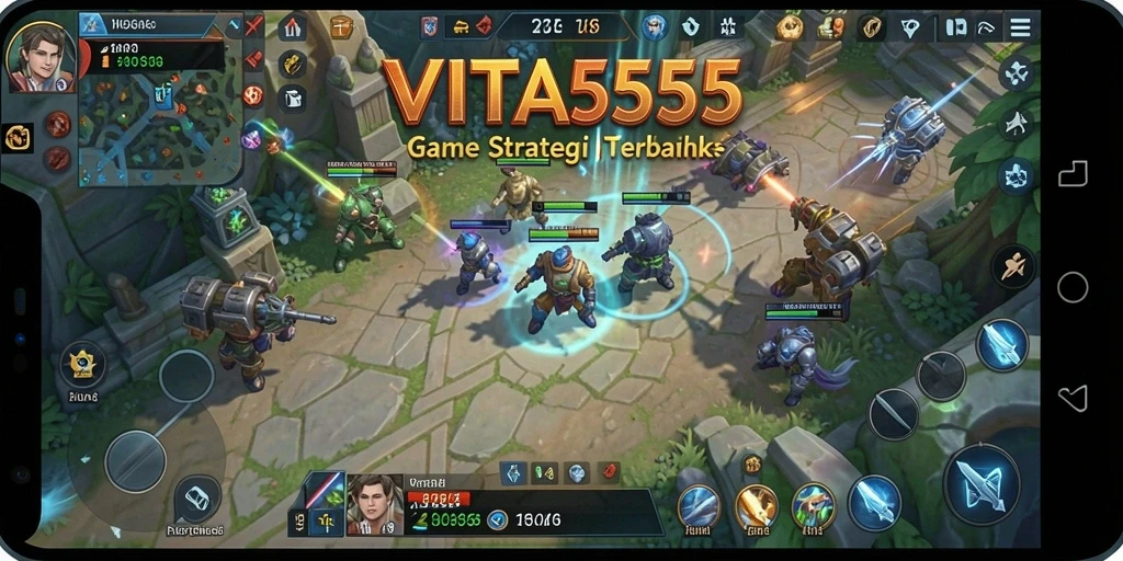 Gameplay VITA555 yang menarik dan strategis dengan karakter unik.