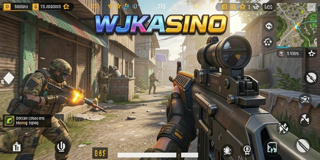 Tampilan aksi seru dalam WJKASINO dengan karakter yang dinamis.